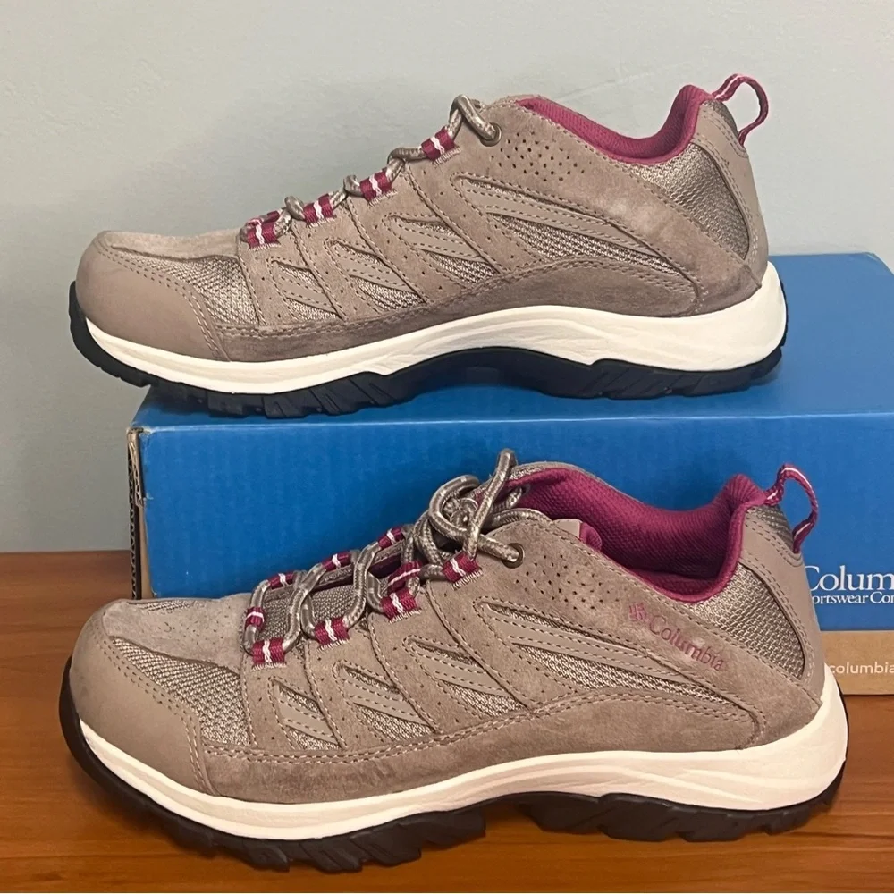 NWT Columbia Crestwood Waterproof Hiking Trail Outdoor Shoe Women's Size 8.5